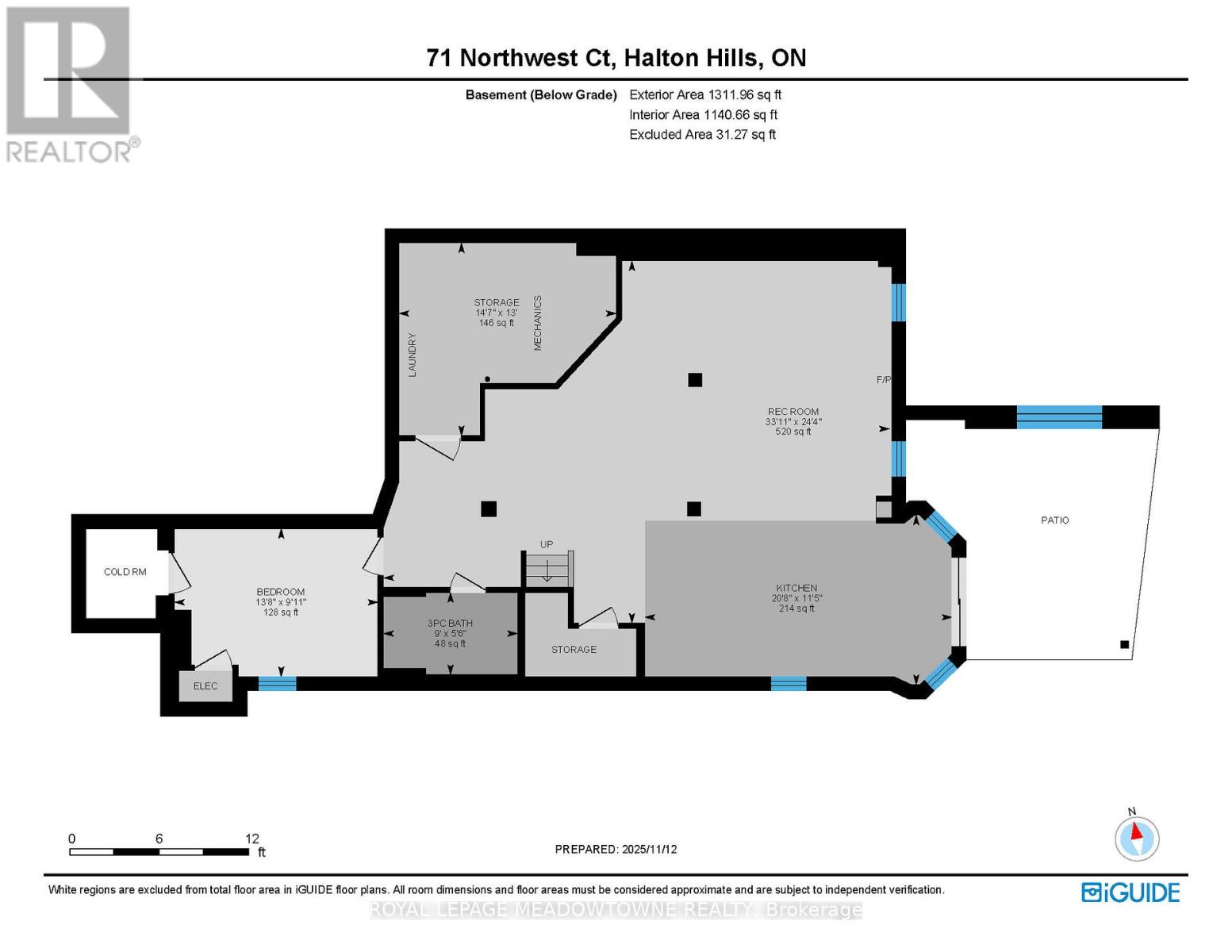 71 Northwest Court, Halton Hills, Ontario  L7G 0K7 - Photo 41 - W12710752