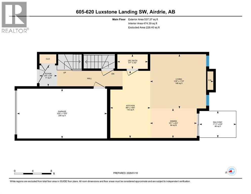 605, 620 Luxstone Landing Sw, Airdrie, Alberta  T4B 0B6 - Photo 30 - A2279661
