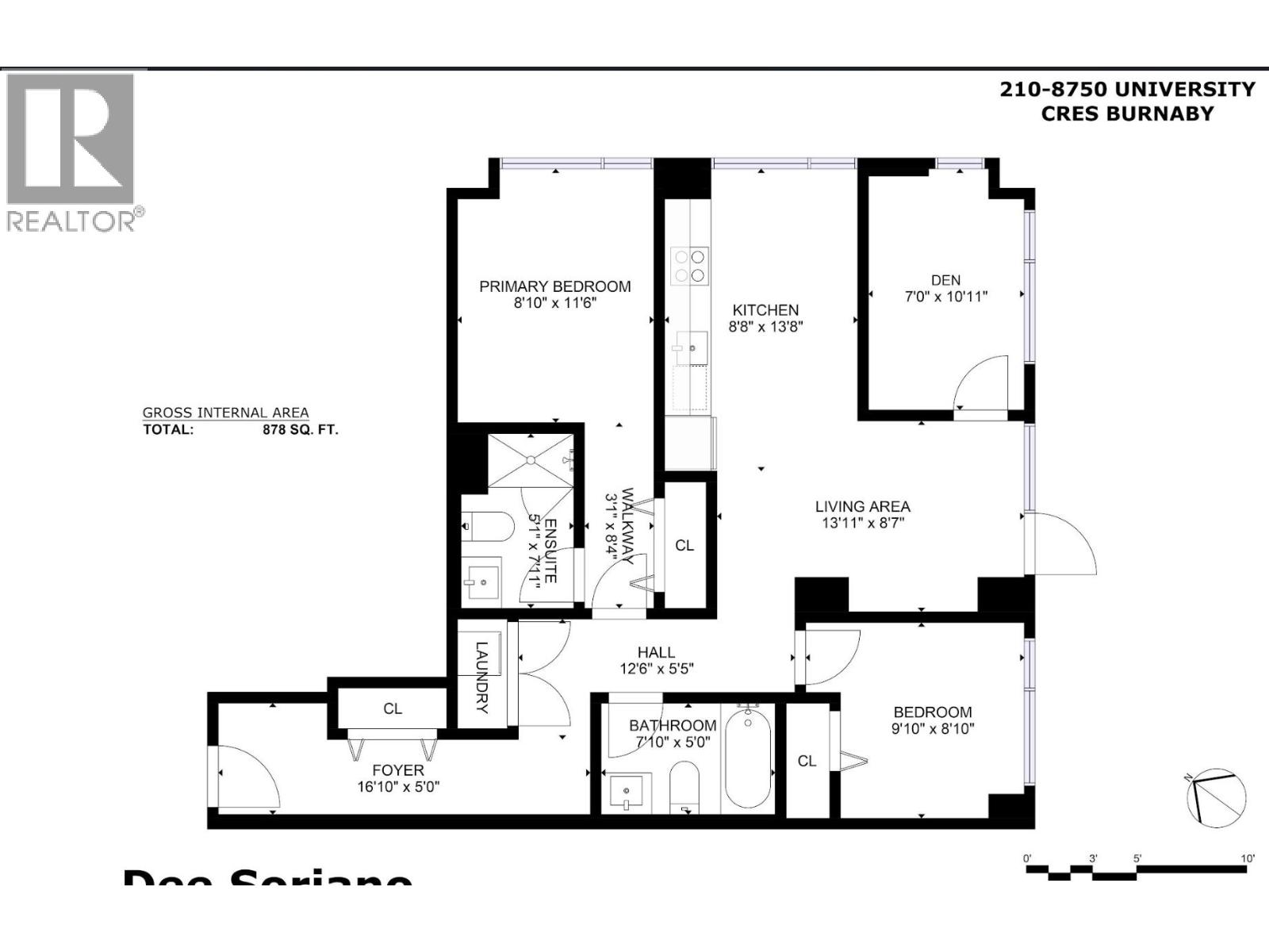 210 8750 University Crescent, Burnaby, British Columbia  V5A 0G9 - Photo 4 - R3080860