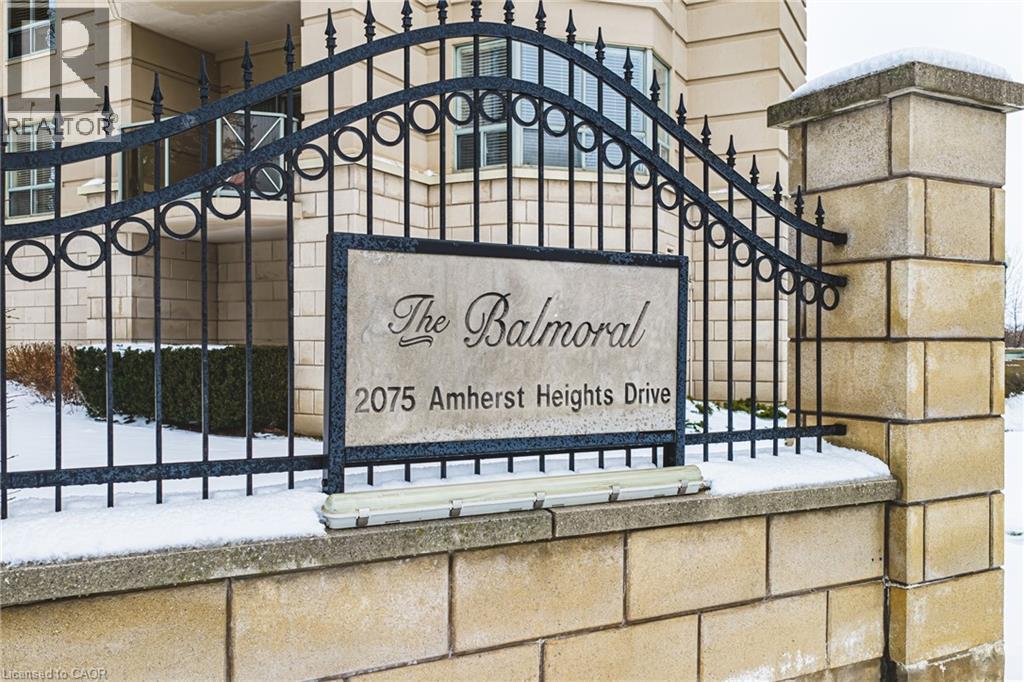 2075 AMHERST HEIGHTS Drive Unit# 103, Burlington, Ontario