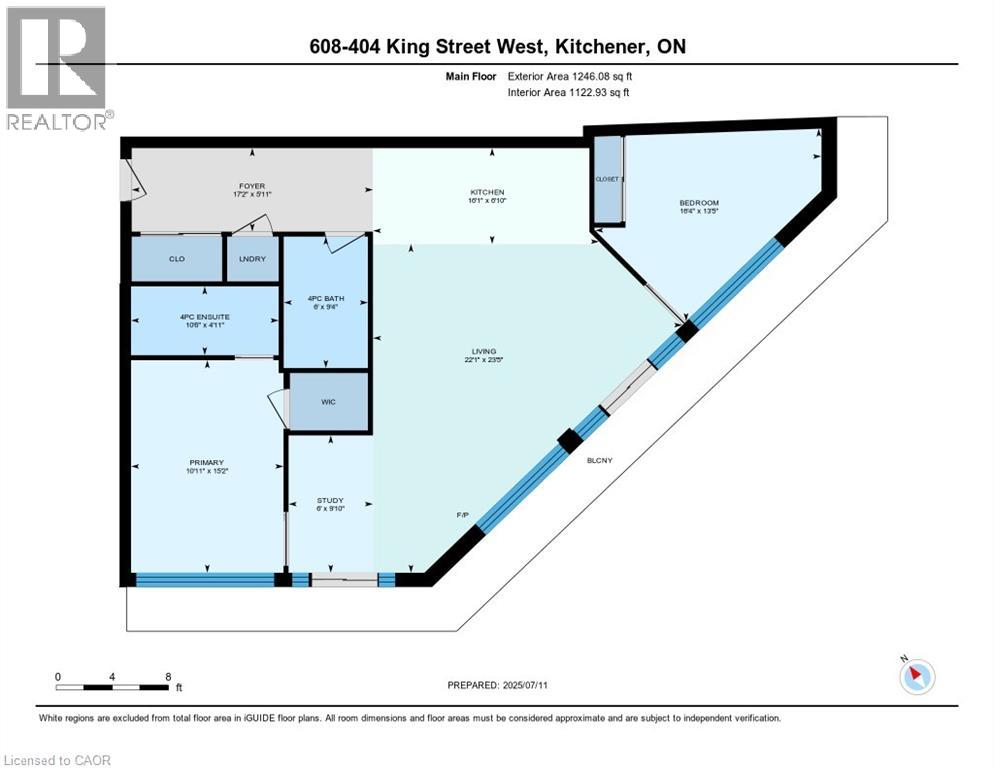 404 King Street W Unit# 608, Kitchener, Ontario  N2G 4Z9 - Photo 5 - 40784936