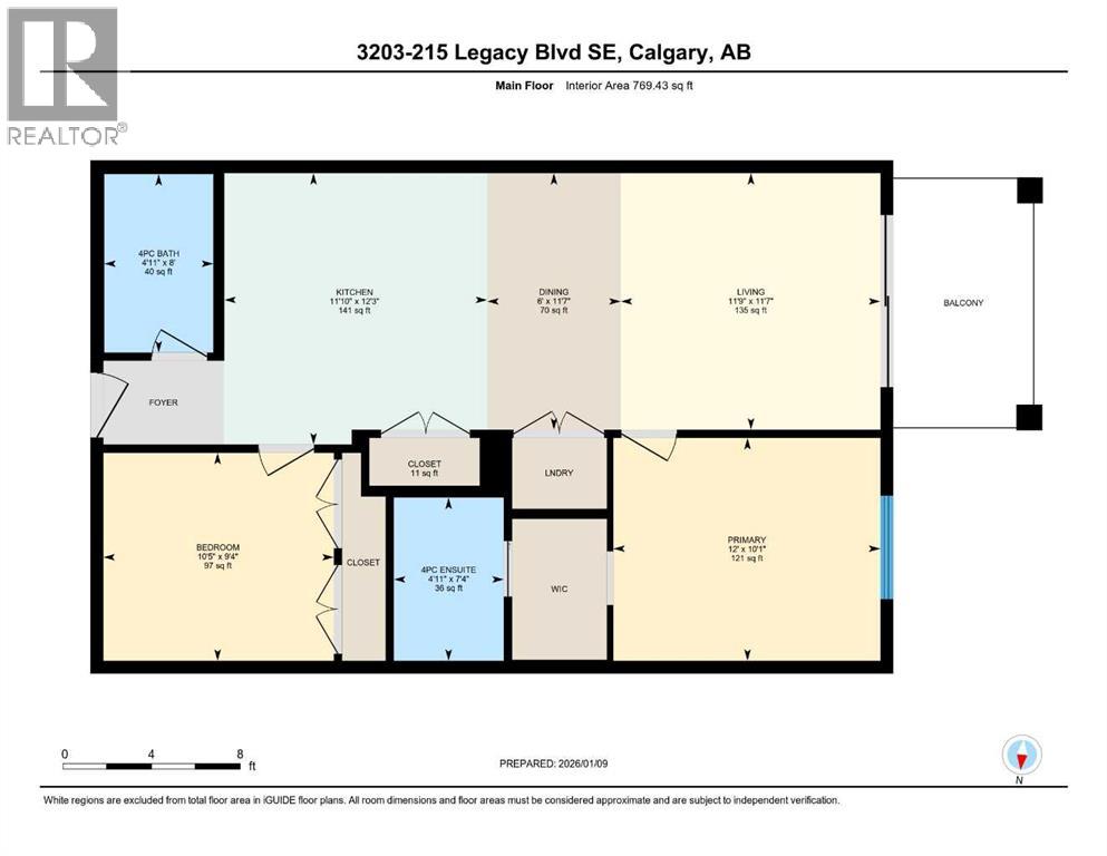 3203, 215 Legacy Boulevard Se, Calgary, Alberta  T2X 3Z6 - Photo 50 - A2278676