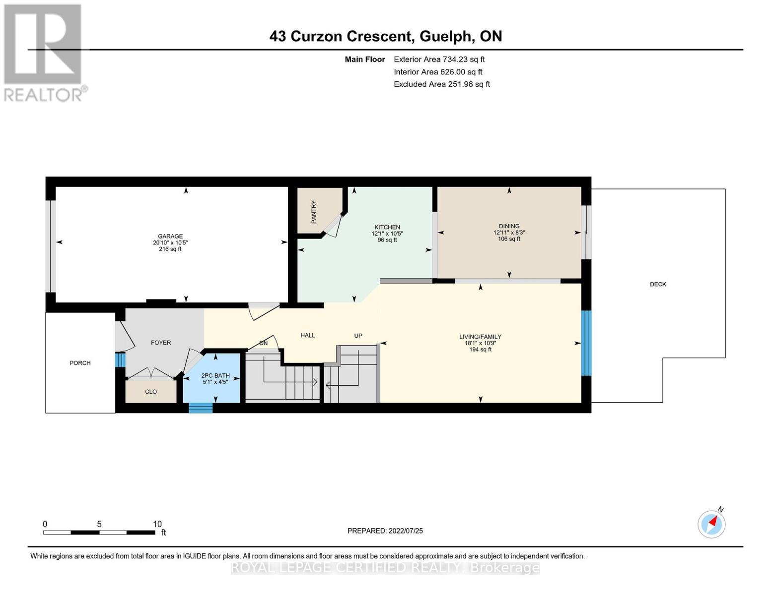 Upper - 43 Curzon Crescent, Guelph, Ontario  N1K 1Z7 - Photo 31 - X12697824