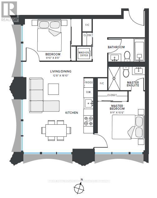 1404 - 151 Mill Street, Toronto, Ontario  M5A 4T8 - Photo 12 - C12713428