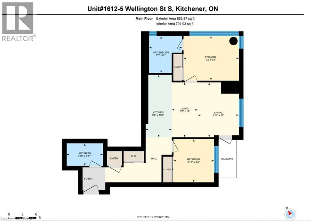 5 Wellington Street S Unit# 1612, Kitchener, Ontario  N2G 0E3 - Photo 49 - 40799329