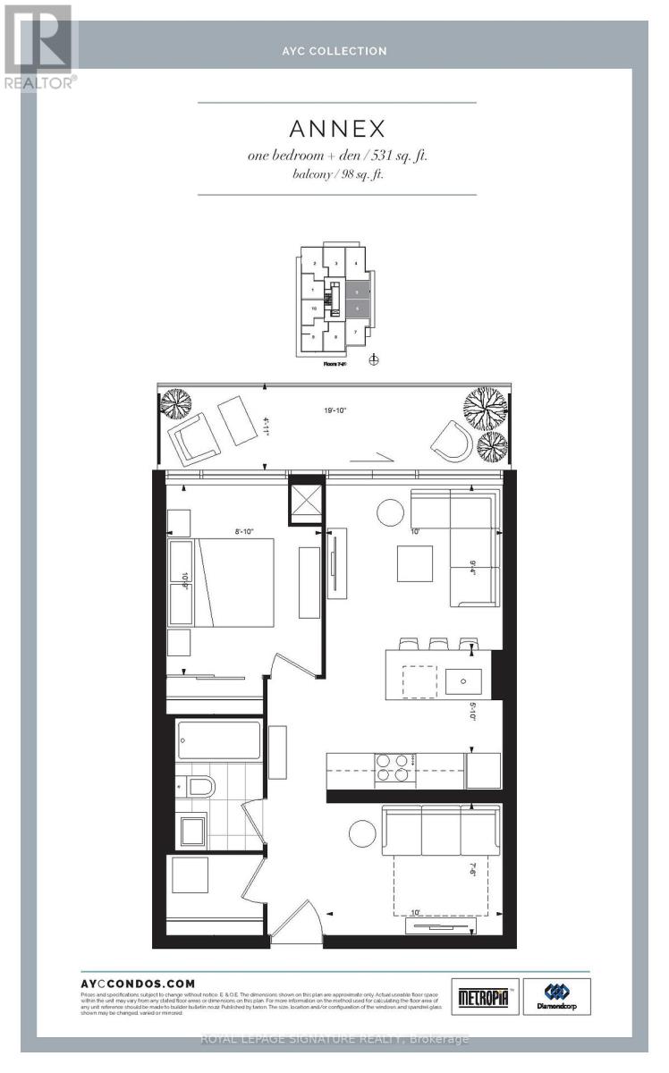 2406 - 181 Bedford Road, Toronto, Ontario  M5R 0A5 - Photo 7 - C12715150