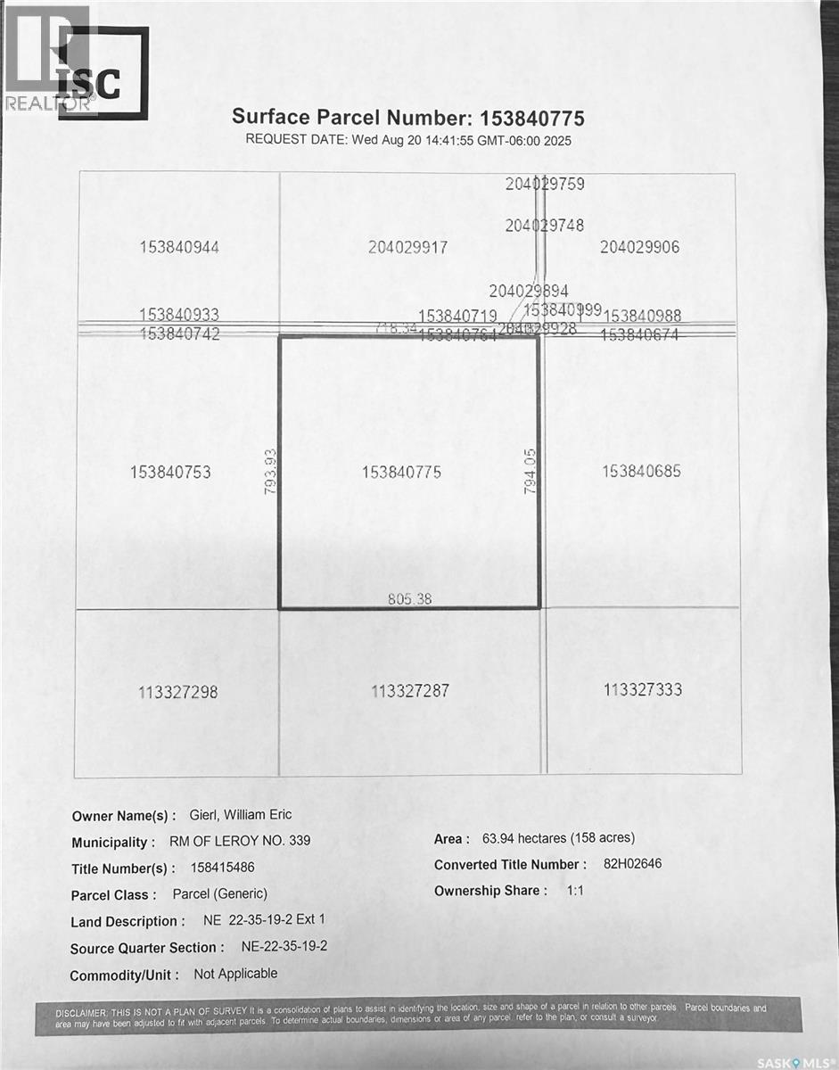 Gierl Land, Leroy Rm No. 339, Saskatchewan  S0K 2P0 - Photo 7 - SK027159