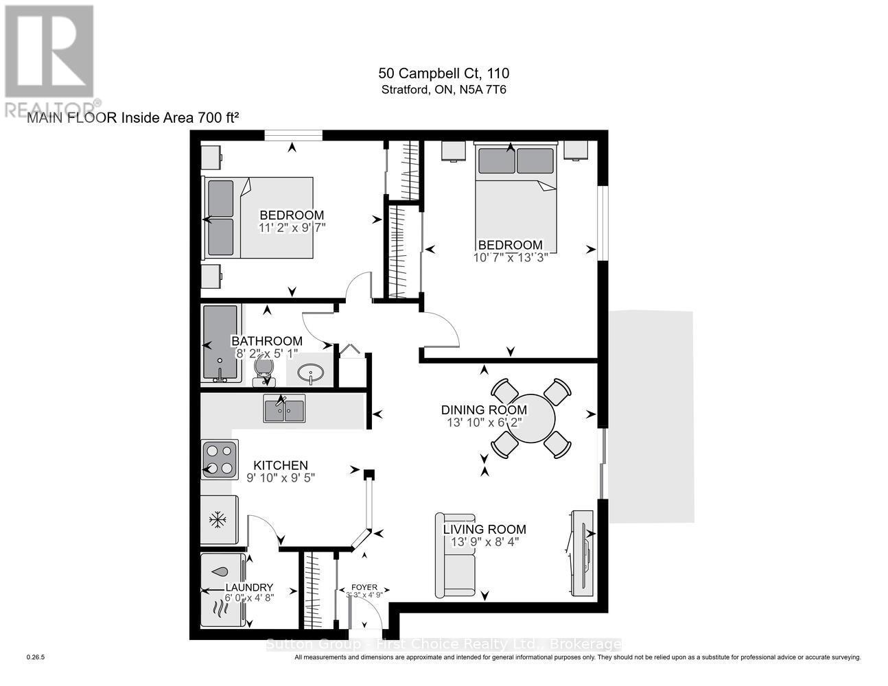 110 - 50 Campbell Court N, Stratford, Ontario N5A 7T6 - Photo 10 - X12351083