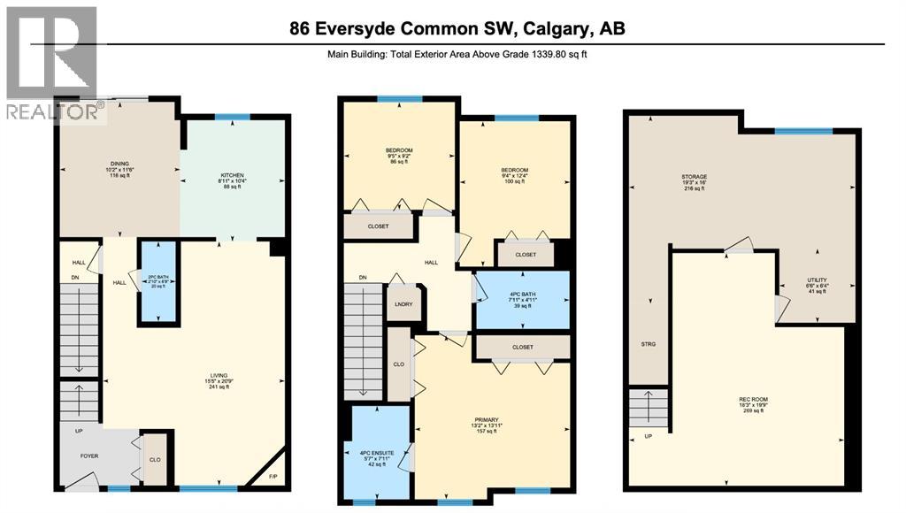 86 Eversyde Common Sw, Calgary, Alberta  T2Y 4Z6 - Photo 47 - A2280590