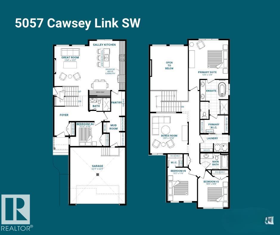 5057 Cawsey Li Sw Sw, Edmonton, Alberta  T6W 4A7 - Photo 3 - E4463269