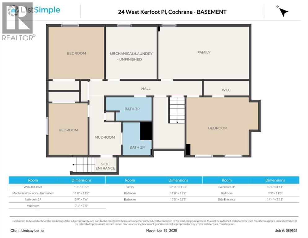 24 West Kerfoot Place, Cochrane, Alberta  T4C 1J4 - Photo 2 - A2272157