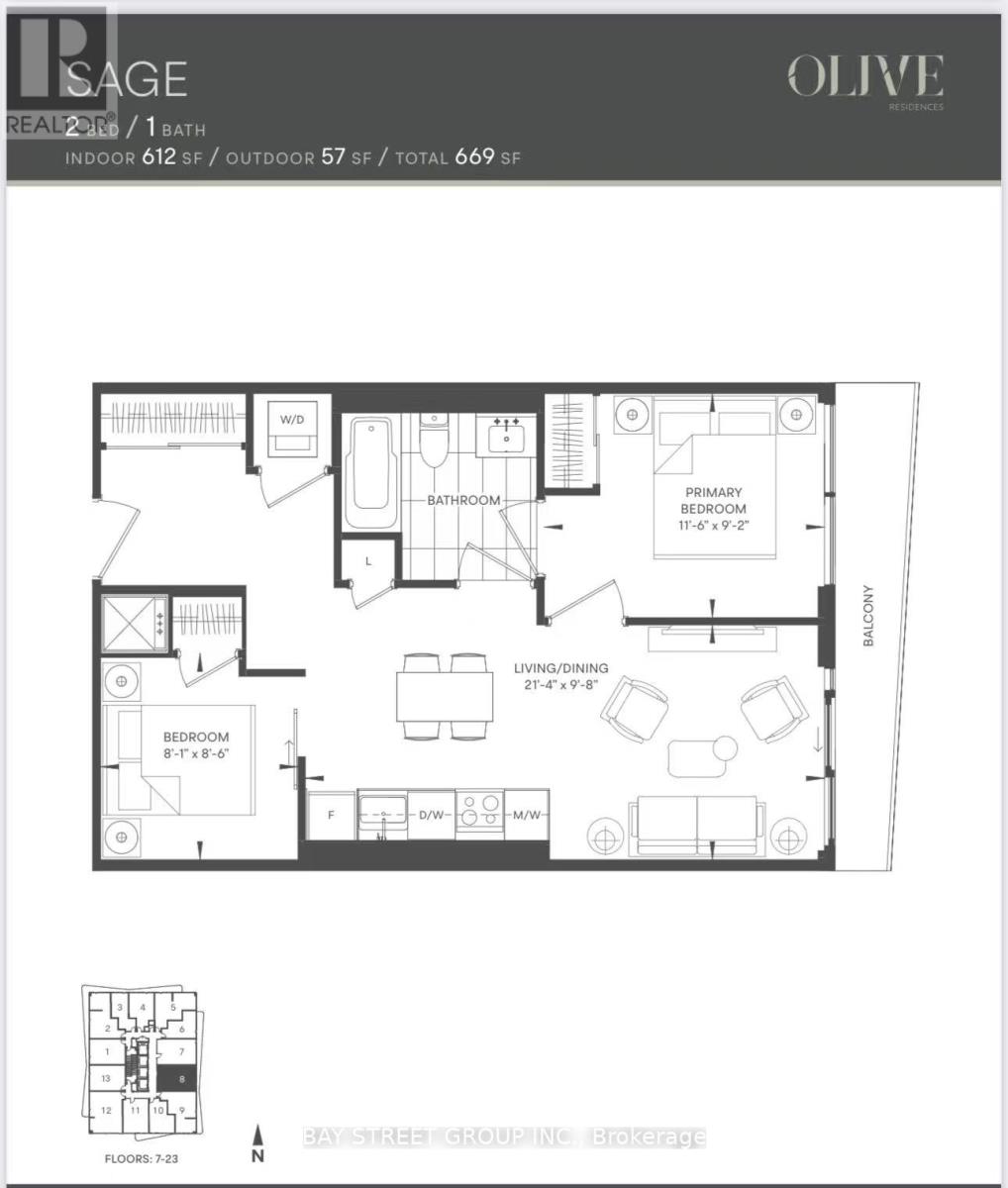 1908 - 36 Olive Avenue, Toronto, Ontario  M2N 0M4 - Photo 4 - C12717178