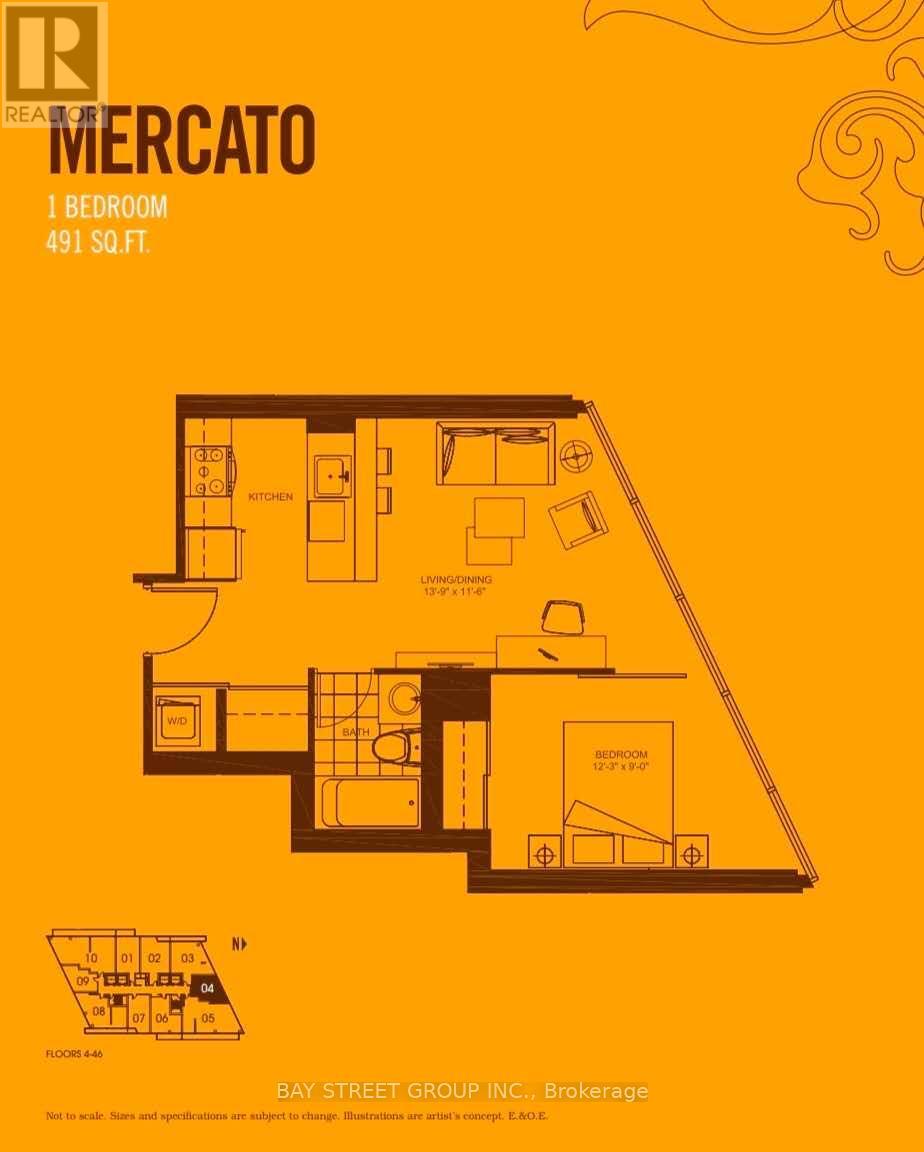 1704 - 832 Bay Street, Toronto, Ontario  M5S 1Z6 - Photo 7 - C12717200