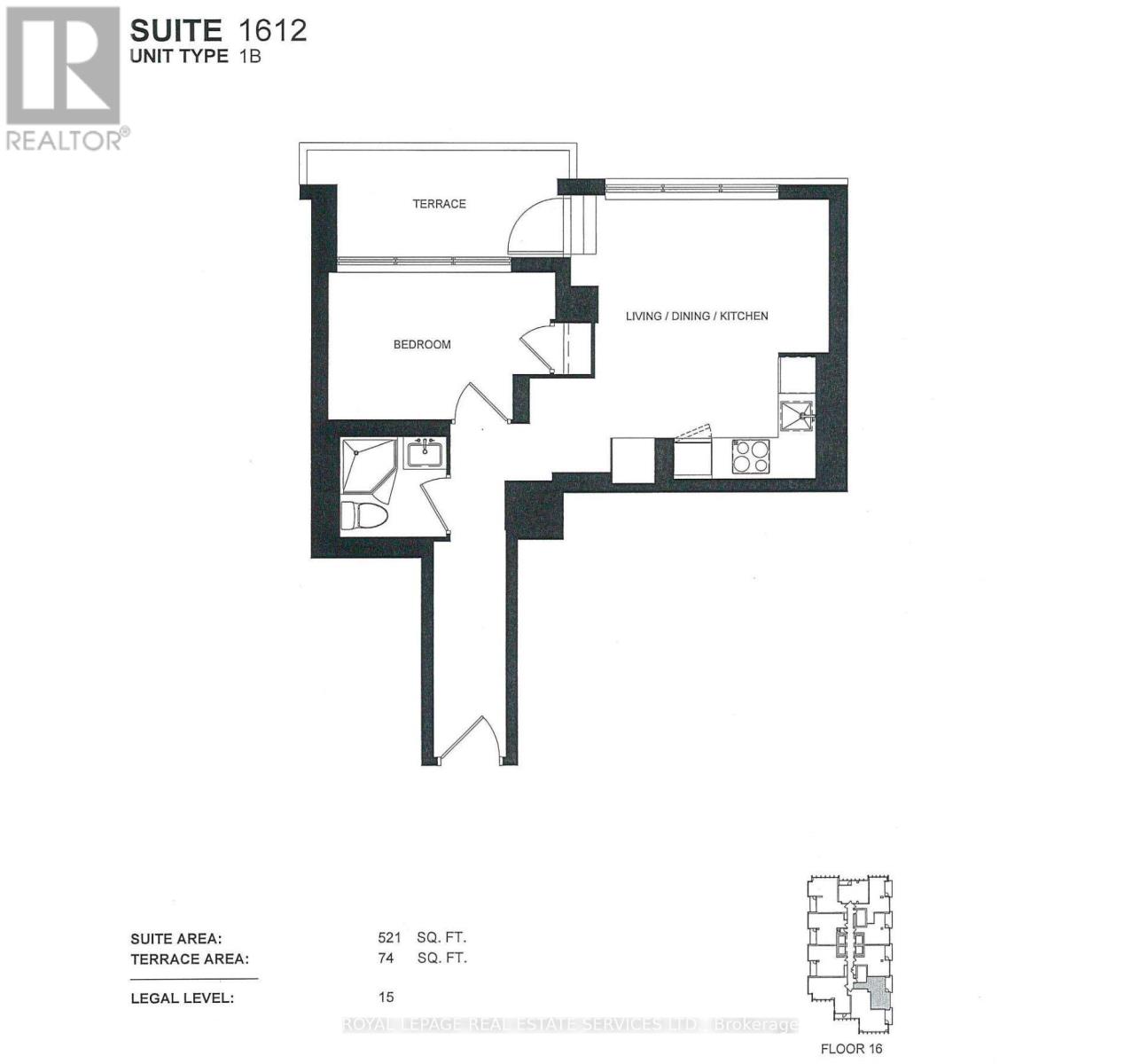 1612 - 1 Quarrington Lane, Toronto, Ontario  M3C 0S4 - Photo 2 - C12717316