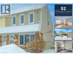 52 MONTEAGLE Crescent, Kitchener, Ontario