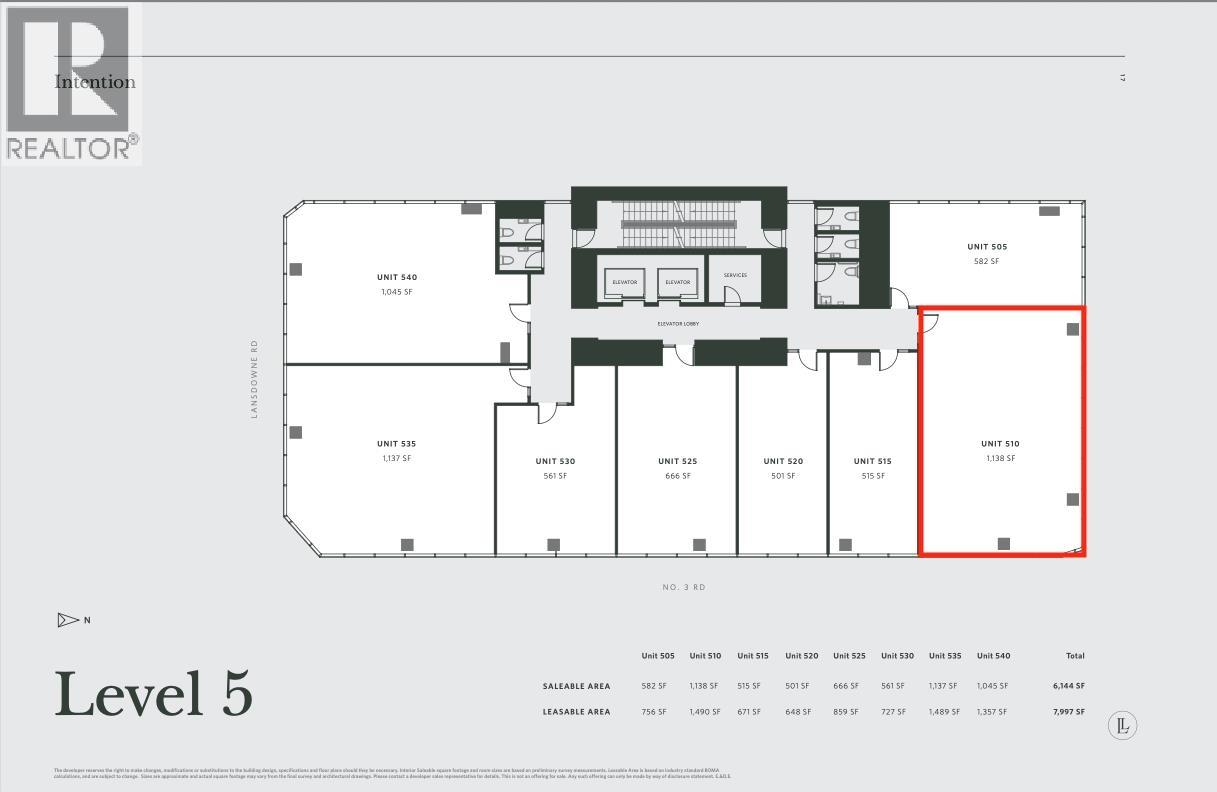 510 5599 No. 3 Road, Richmond, British Columbia  V6X 0X8 - Photo 13 - C8075359