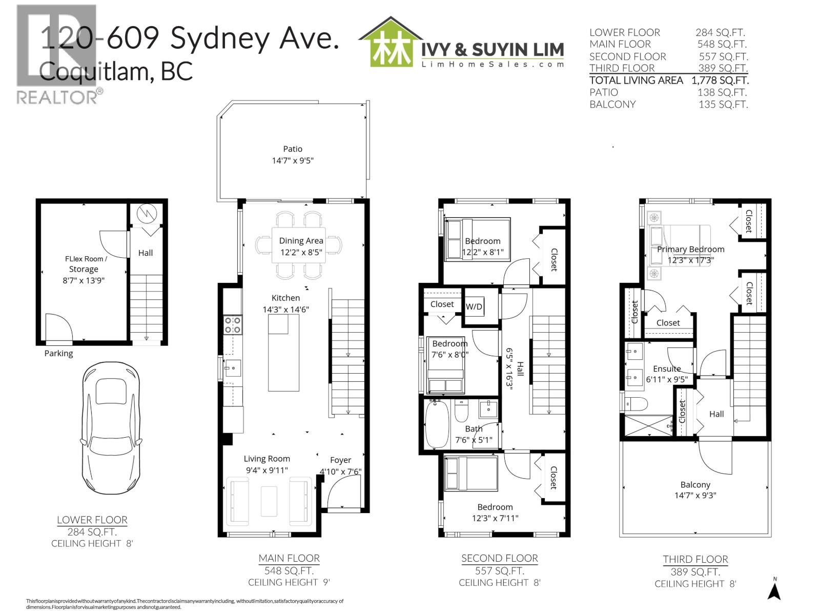 120 609 Sydney Avenue, Coquitlam, British Columbia  V3K 3K1 - Photo 32 - R3081351
