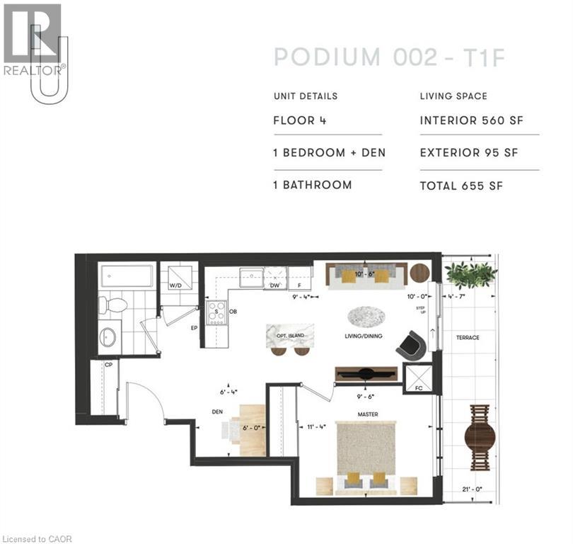 15 Wellington Street Unit# 401, Kitchener, Ontario  N2G 0E4 - Photo 3 - 40800149