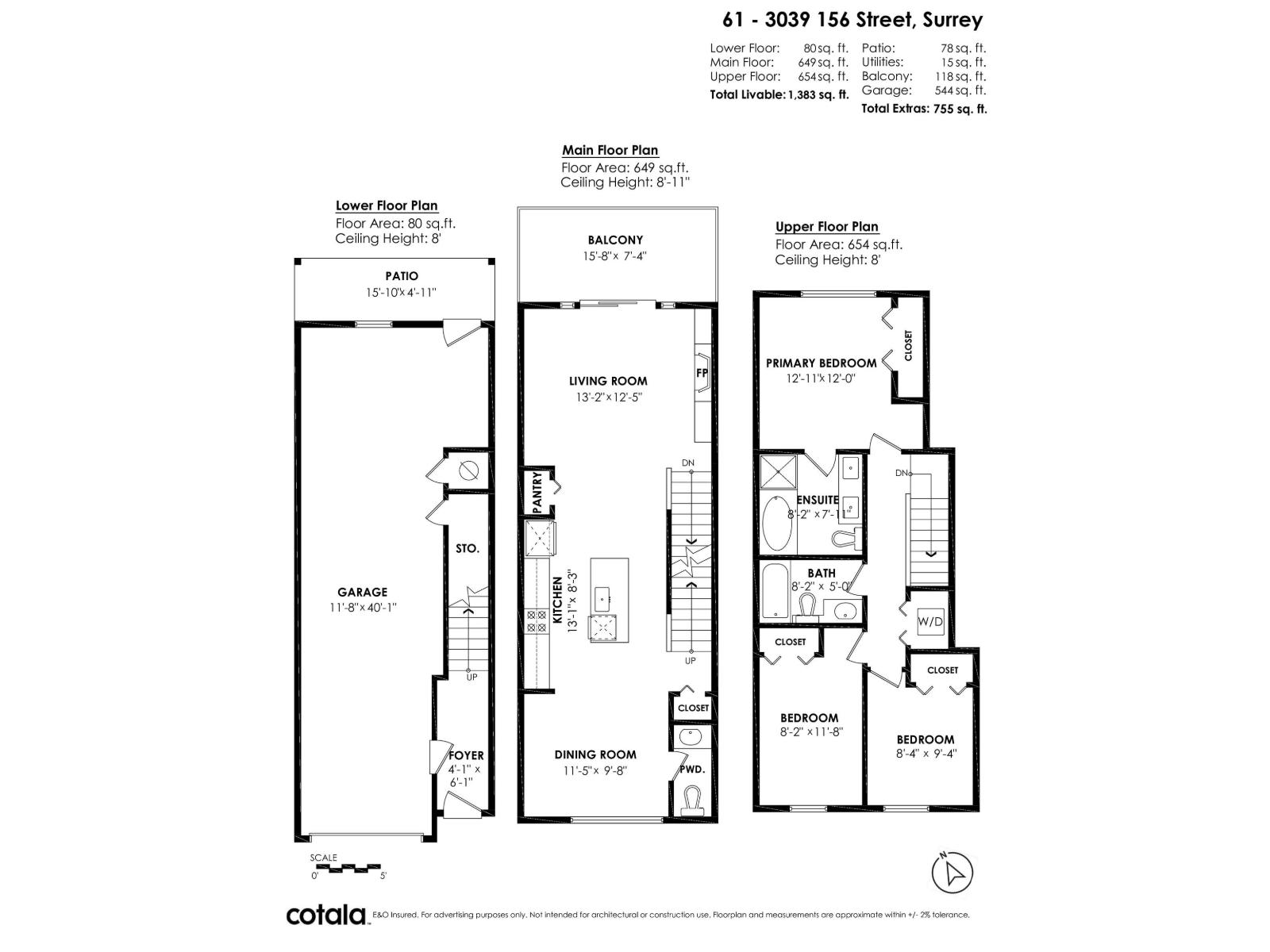 61 3039 156th Street, Surrey, British Columbia V3Z 6T5 - Photo 30 - R3081341