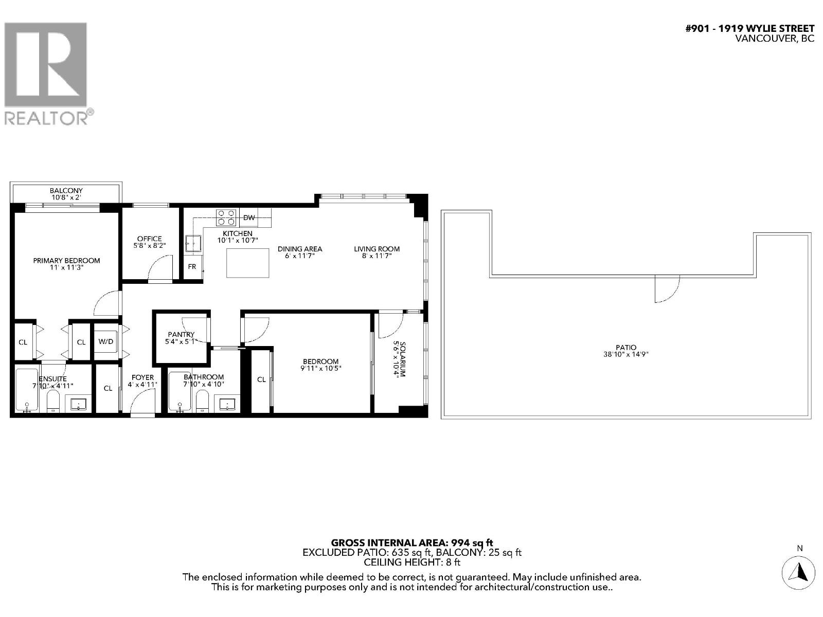 901 1919 Wylie Street, Vancouver, British Columbia  V5Y 0E7 - Photo 38 - R3081989