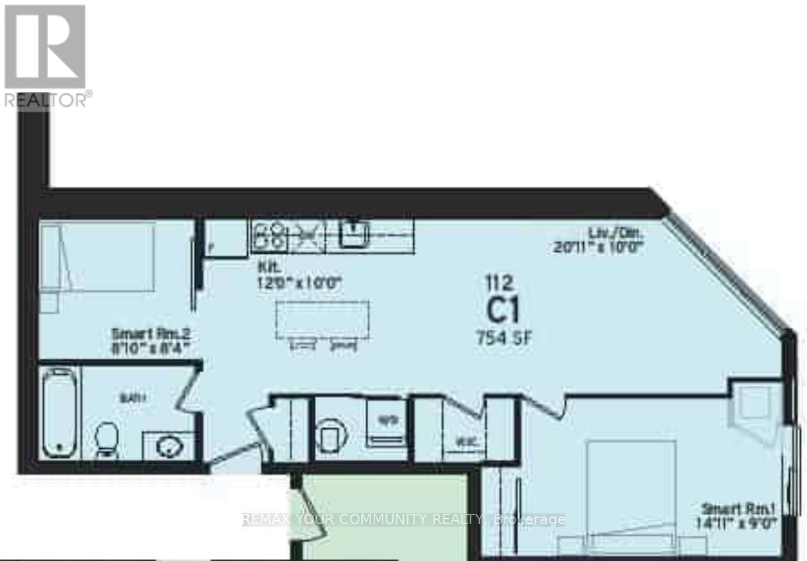 112 - 2433 Dufferin Street, Toronto, Ontario  M6E 3T3 - Photo 2 - W12718992