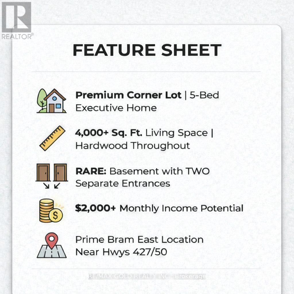 69 Calderstone Road, Brampton, Ontario  L6P 2A7 - Photo 2 - W12719130