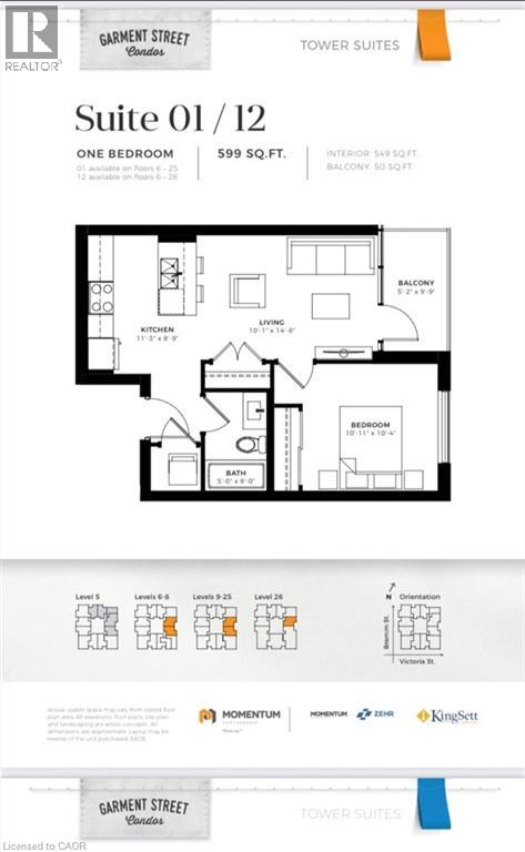 108 Garment Street Unit# 1512, Kitchener, Ontario  N2G 0E2 - Photo 26 - 40799977