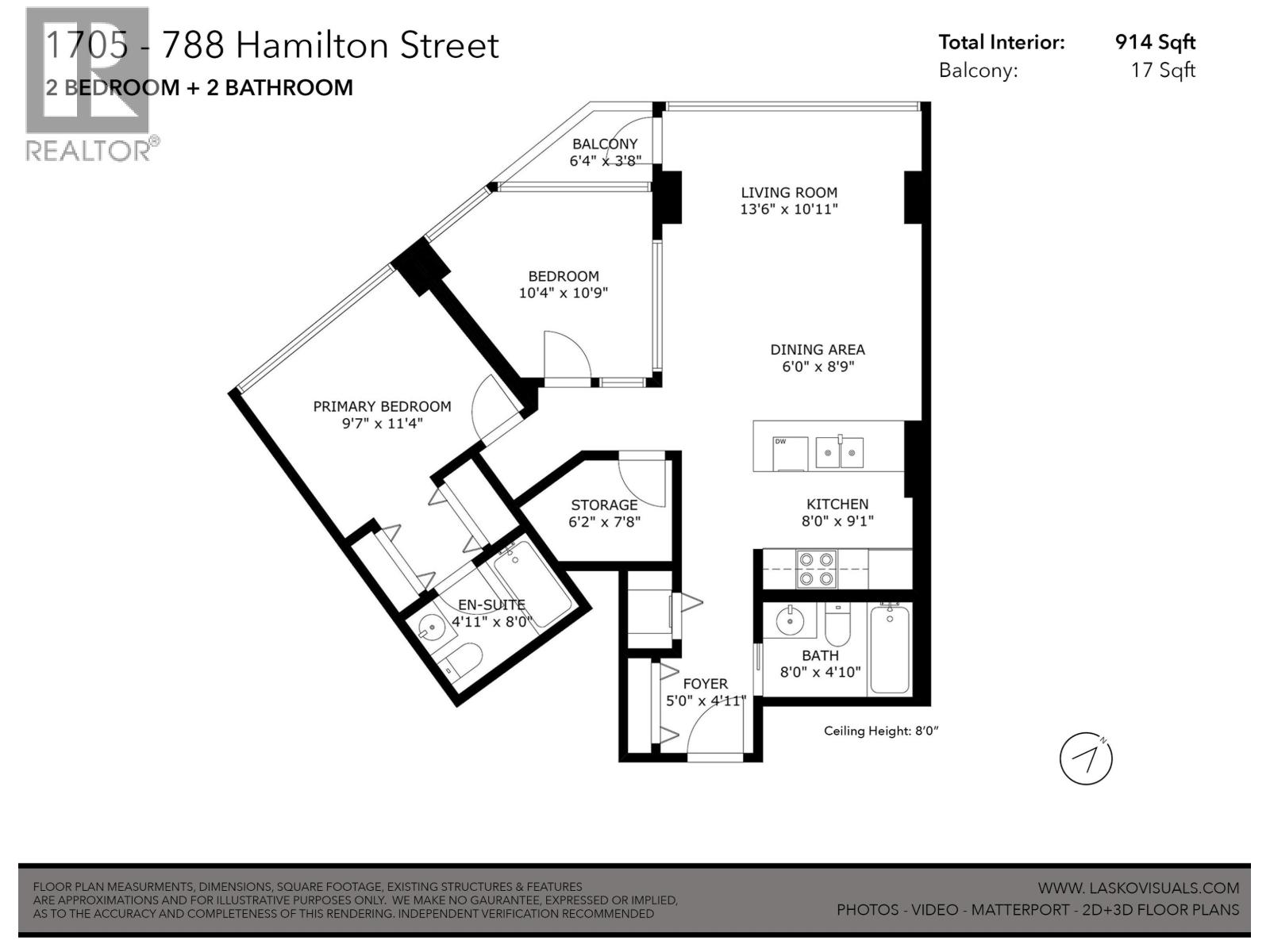 1705 788 Hamilton Street, Vancouver, British Columbia  V6B 0E9 - Photo 38 - R3082217