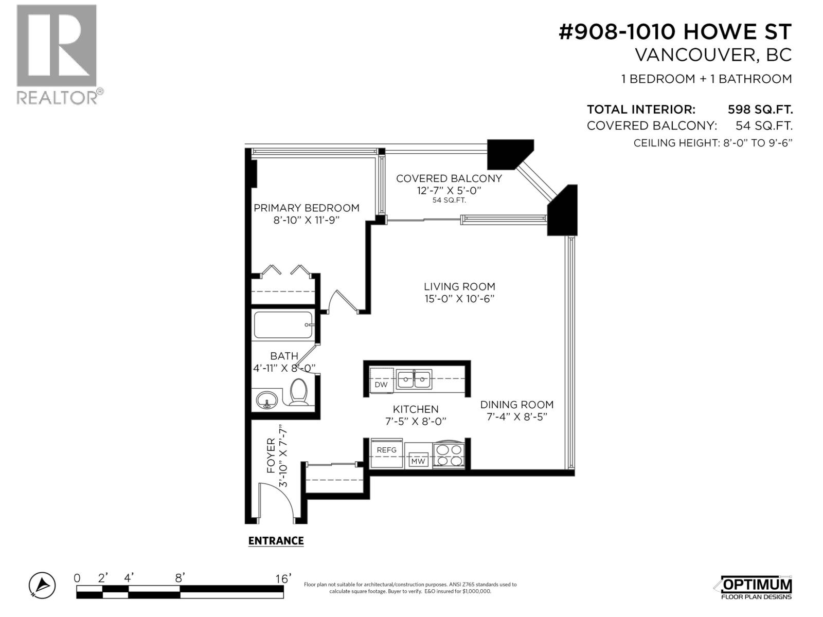 908 1010 Howe Street, Vancouver, British Columbia  V6Z 1P5 - Photo 28 - R3082220