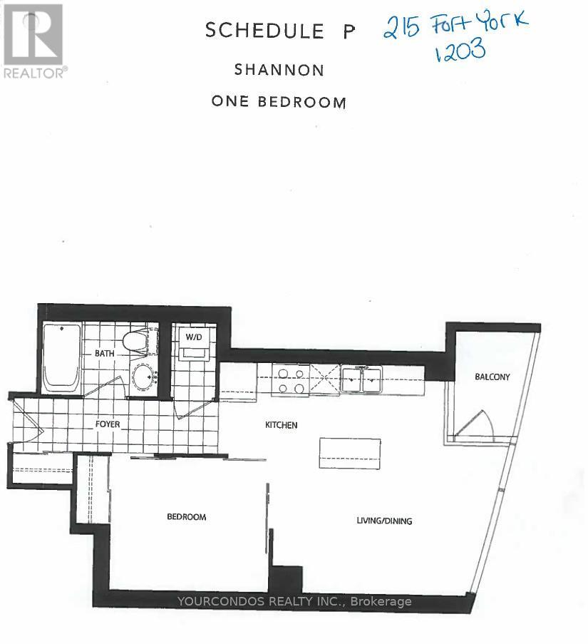 1203 - 215 Fort York Boulevard, Toronto, Ontario  M5V 4A2 - Photo 12 - C12720762