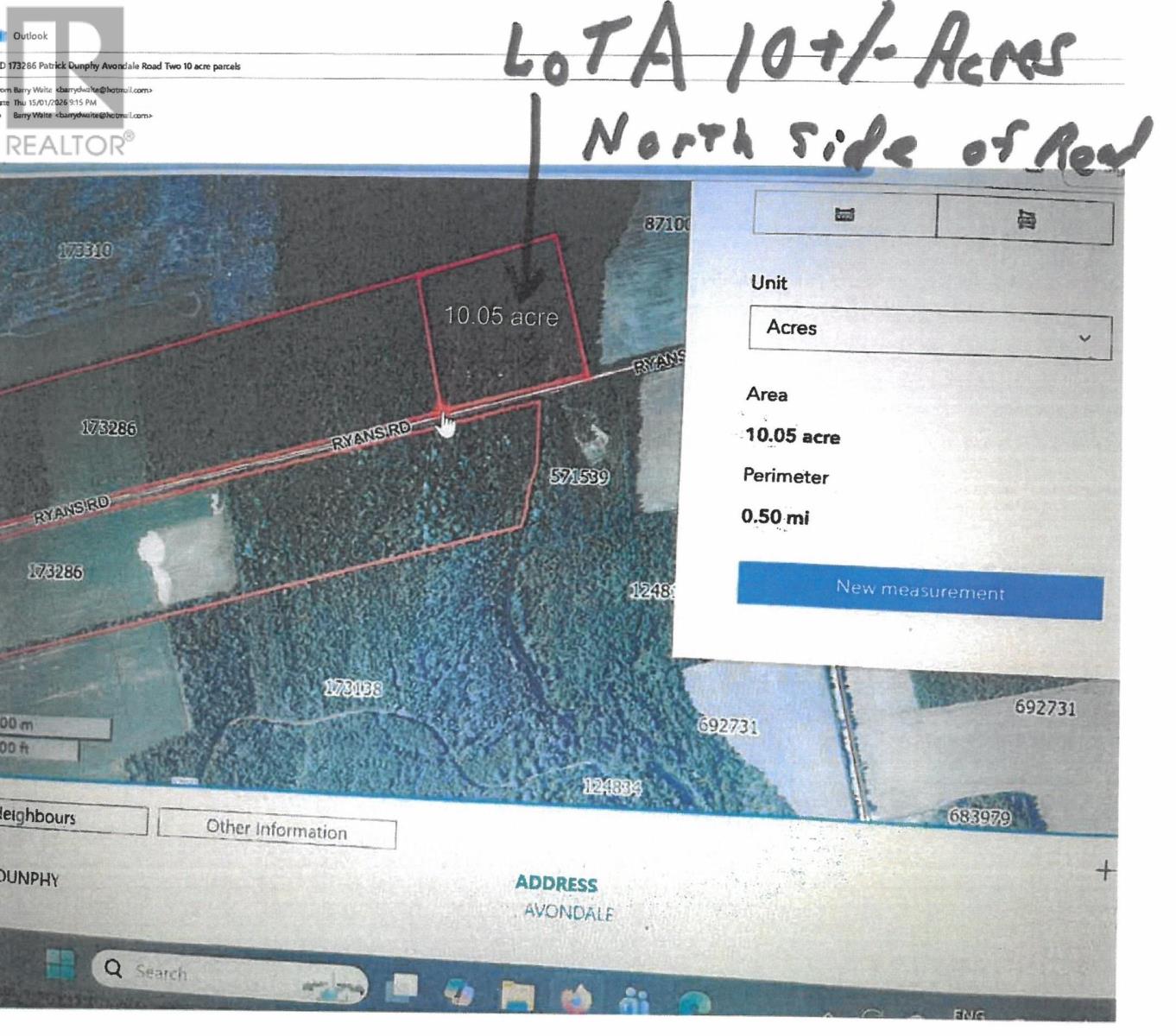 Lot A Ryans Road, Avondale, Prince Edward Island