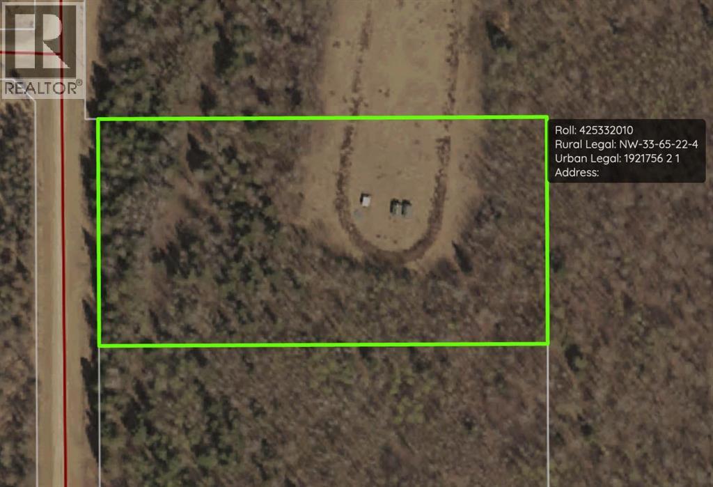 Lot 1 Part of NW-33-65-22-W4, Rural Athabasca County, Alberta