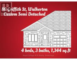 86 GRIFFITH STREET, Brockton, Ontario