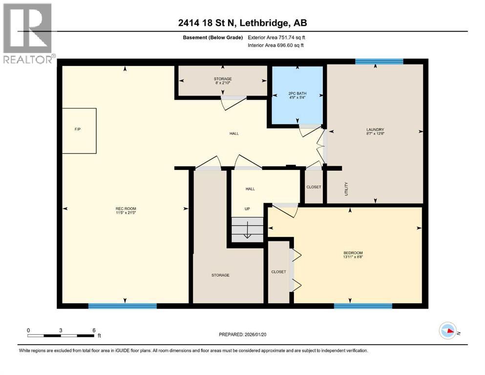 2414 18 Street N, Lethbridge, Alberta  T1H 4P9 - Photo 24 - A2280544