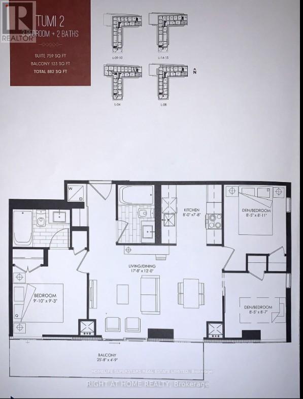 1004 - 160 Flemington Road, Toronto, Ontario  M6A 1N6 - Photo 12 - W12722700