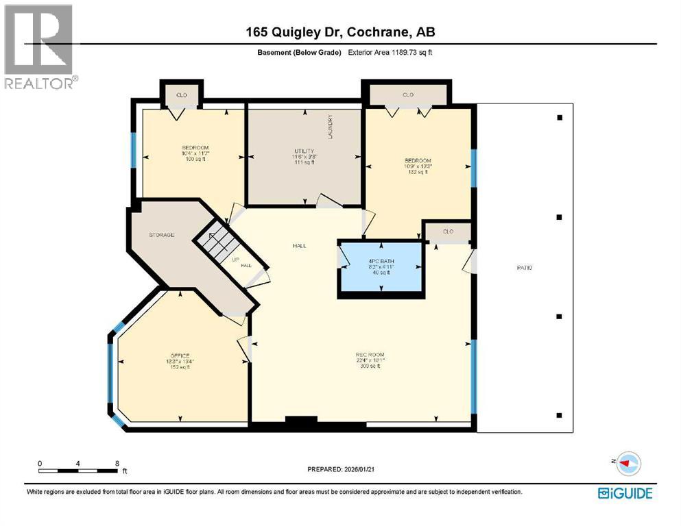 165 Quigley Drive, Cochrane, Alberta  T4C 1R4 - Photo 45 - A2281047