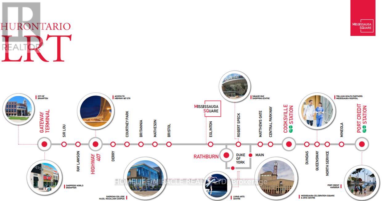 1710 - 3009 Novar Road, Mississauga, Ontario  L5B 1H7 - Photo 6 - W12722718