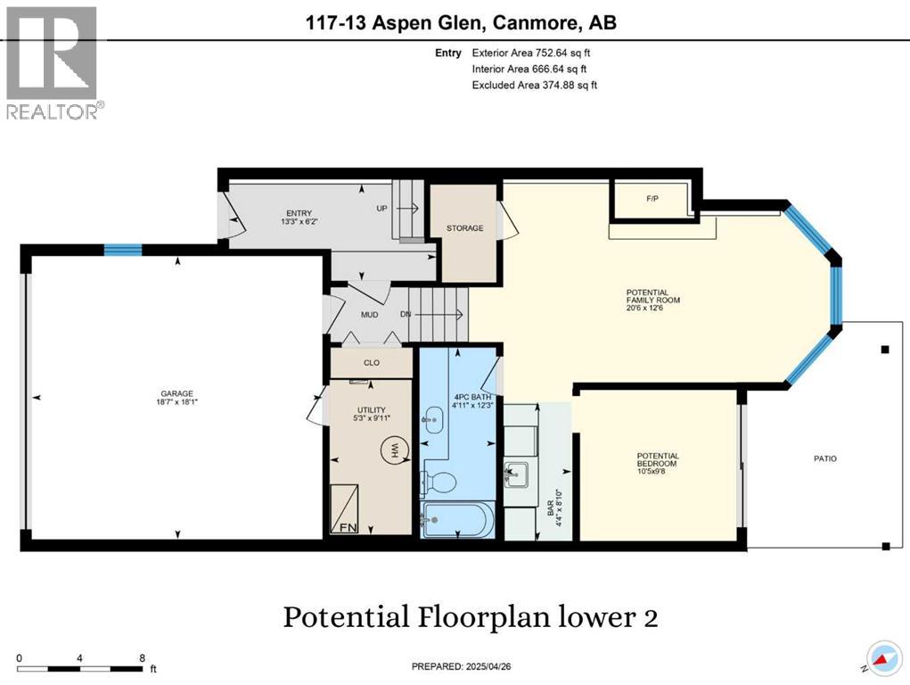 117, 13 Aspen Glen, Canmore, Alberta  T1W 1A6 - Photo 36 - A2273552