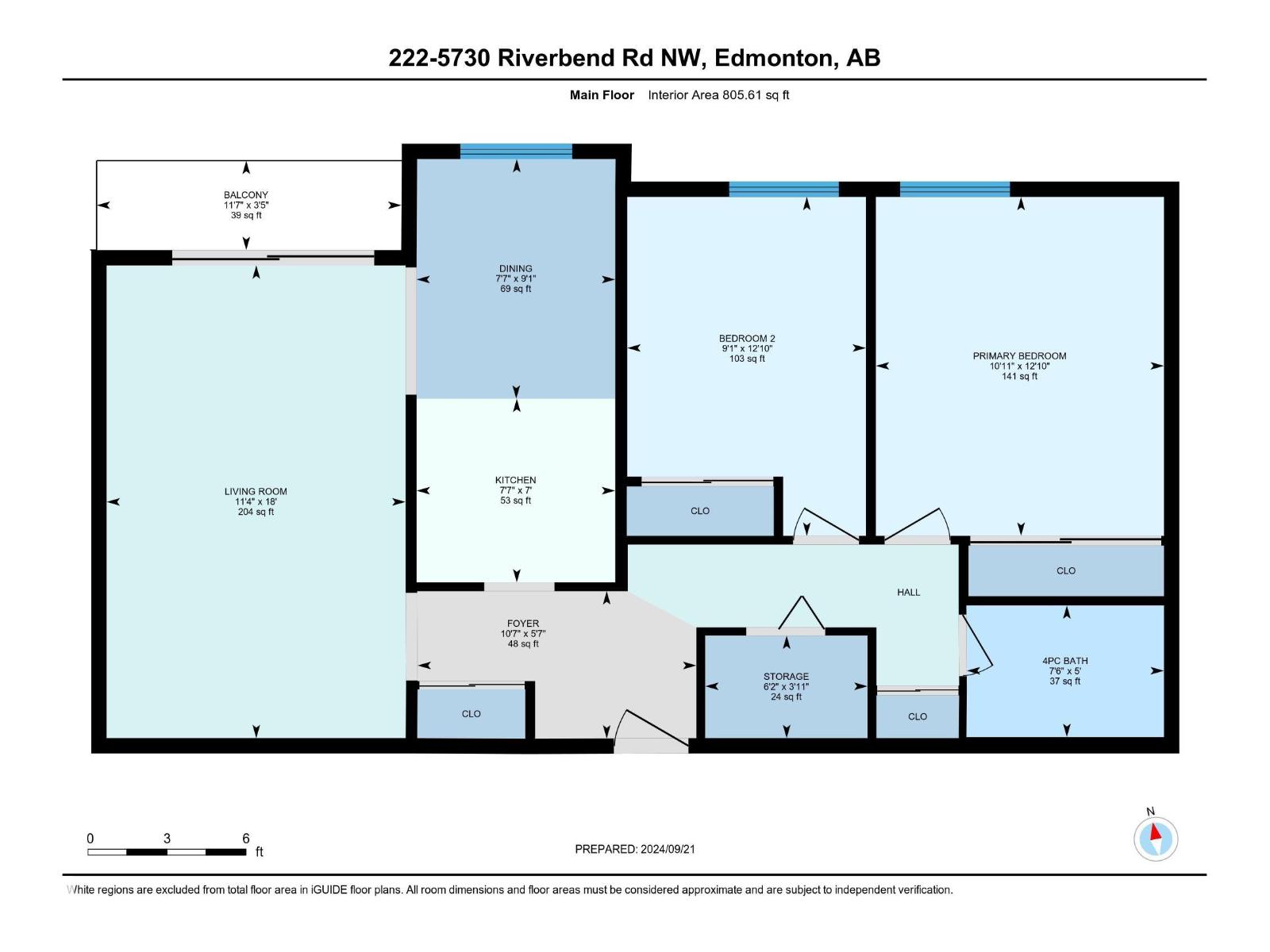#222 5730 Riverbend Rd Nw, Edmonton, Alberta  T6H 4T4 - Photo 24 - E4470837