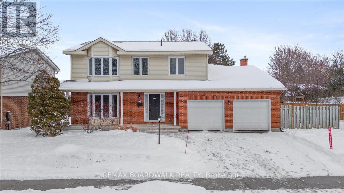 Welcome to this well maintained single-family home set on an impressive 74 x 100 ft lot in the heart of Kanata. Offering over 2,500 sq. ft. of living space, the home features 4 generously sized bedrooms and a thoughtfully designed floor plan well suited for growing families, investors, or those simply looking for more room to spread out. Awaiting a buyer's personal touch, the size and layout provide a great opportunity to customize a substantial home within an established neighbourhood. The large unfinished basement adds even more flexibility, offering endless possibilities for future living space. Ideally located close to schools, parks, recreation facilities, public transit, highways, grocery stores, and local restaurants, this home combines everyday convenience with a strong community feel. A solid opportunity to secure a large family home on a sizeable lot, offered at $699,900. *Open House on Sunday, January 25th from 2-4 PM. (id:48254)