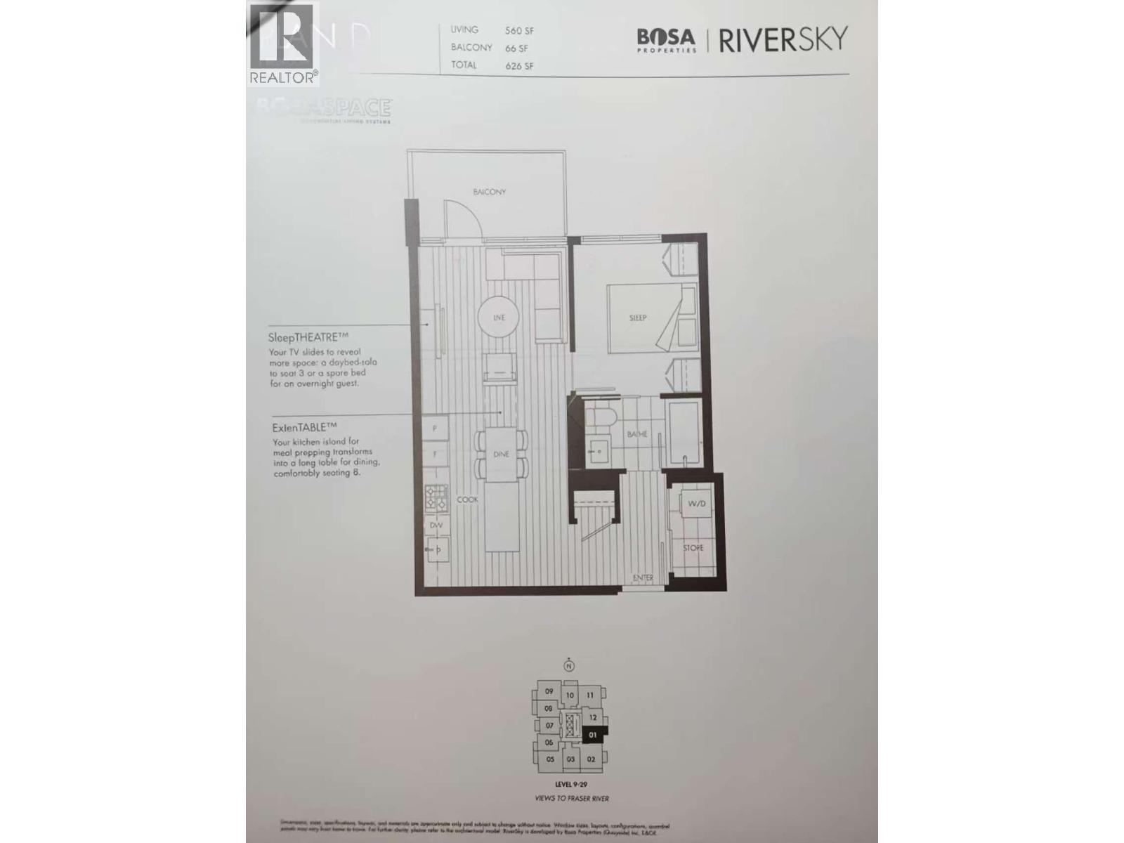 1301 908 Quayside Drive, New Westminster, British Columbia  V3M 0L4 - Photo 9 - R3078394