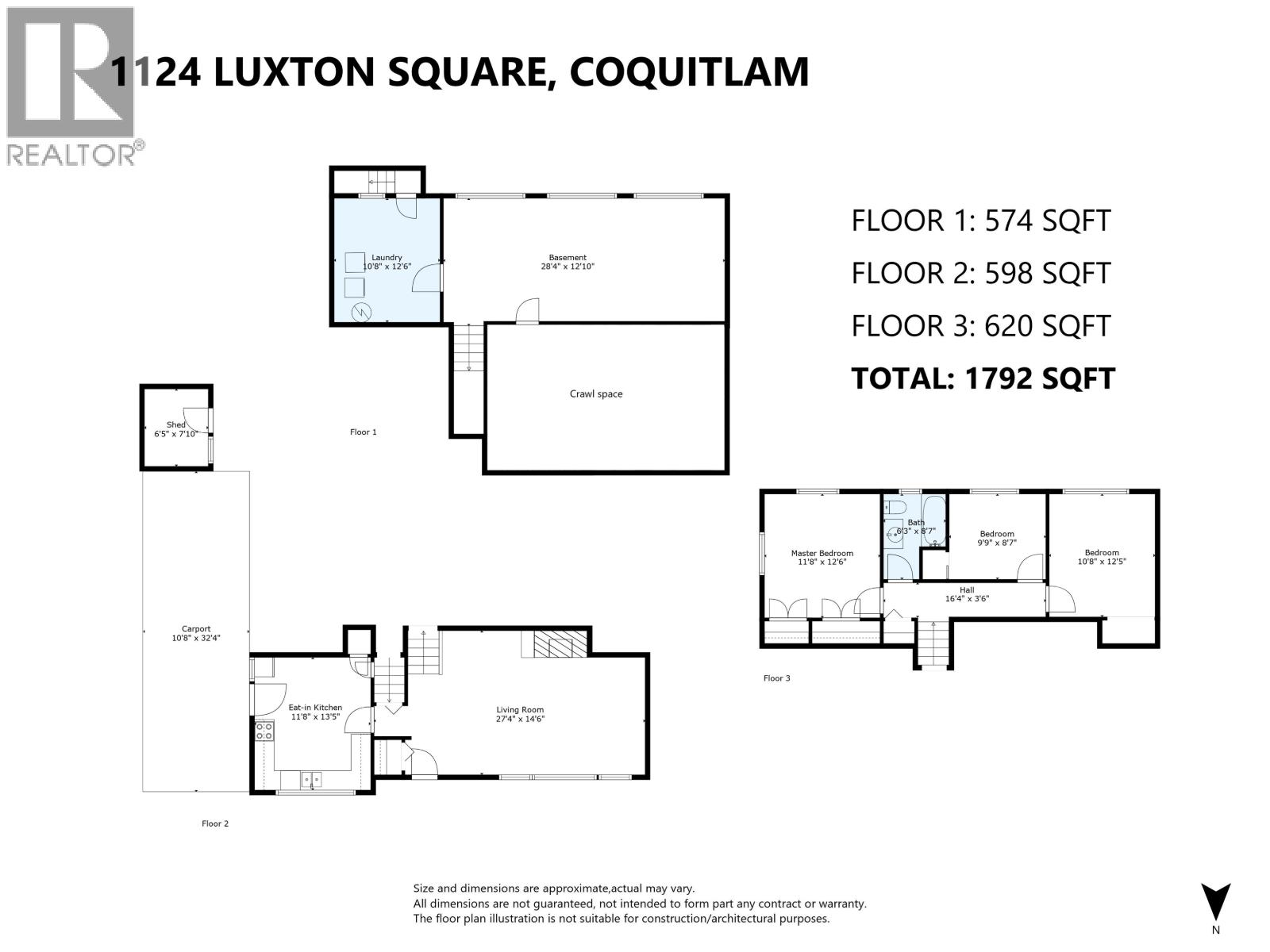 1124 Luxton Square, Coquitlam, British Columbia  V3J 5E1 - Photo 23 - R3080958