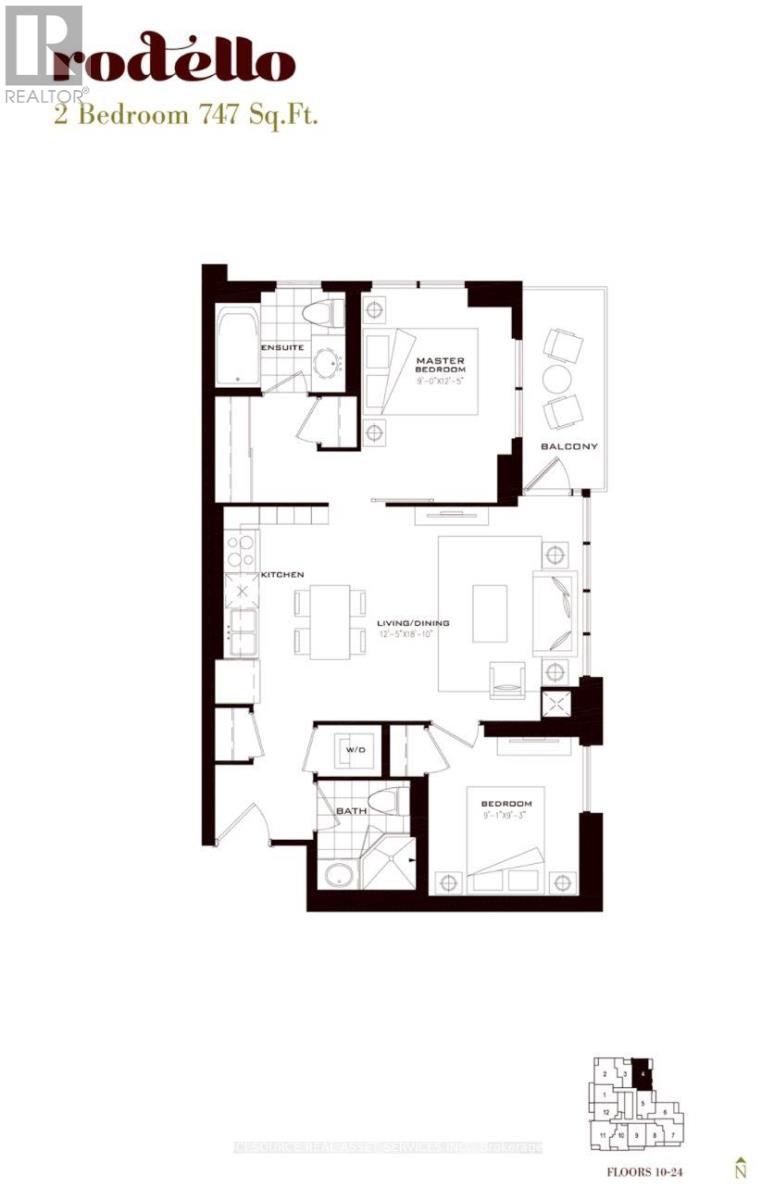 1904 - 830 Lawrence Avenue W, Toronto, Ontario  M6A 0B6 - Photo 15 - W12723336