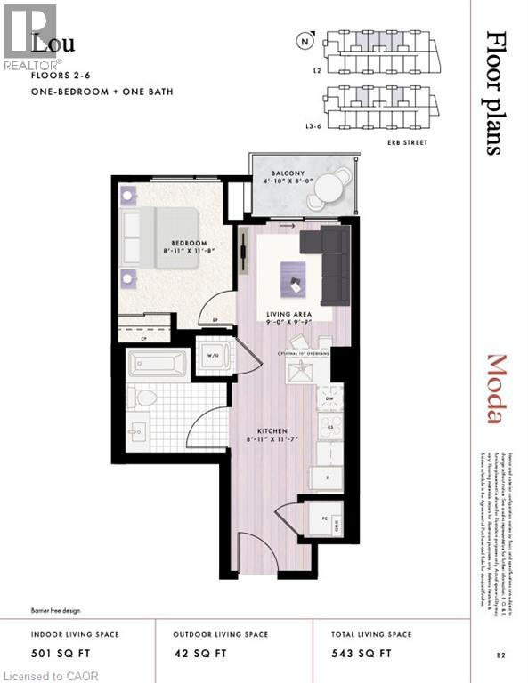 312 Erb Street W Unit# 207, Waterloo, Ontario  N2L 0K9 - Photo 3 - 40799819