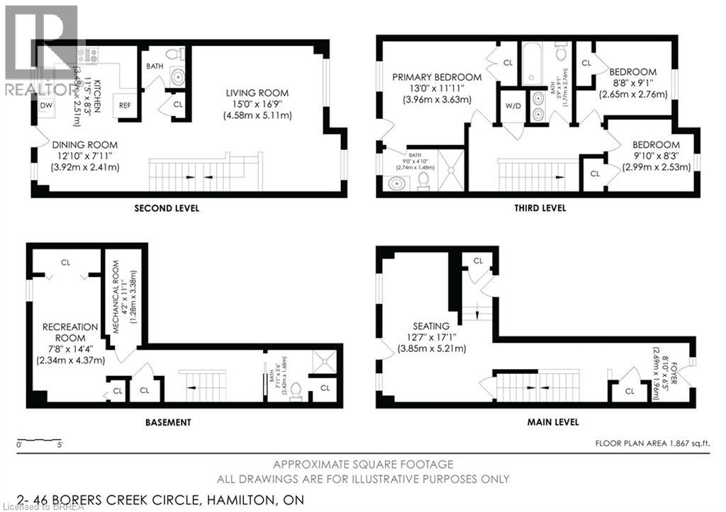 46 Borers Creek Circle, Waterdown, Ontario  L8B 1W3 - Photo 34 - 40800157