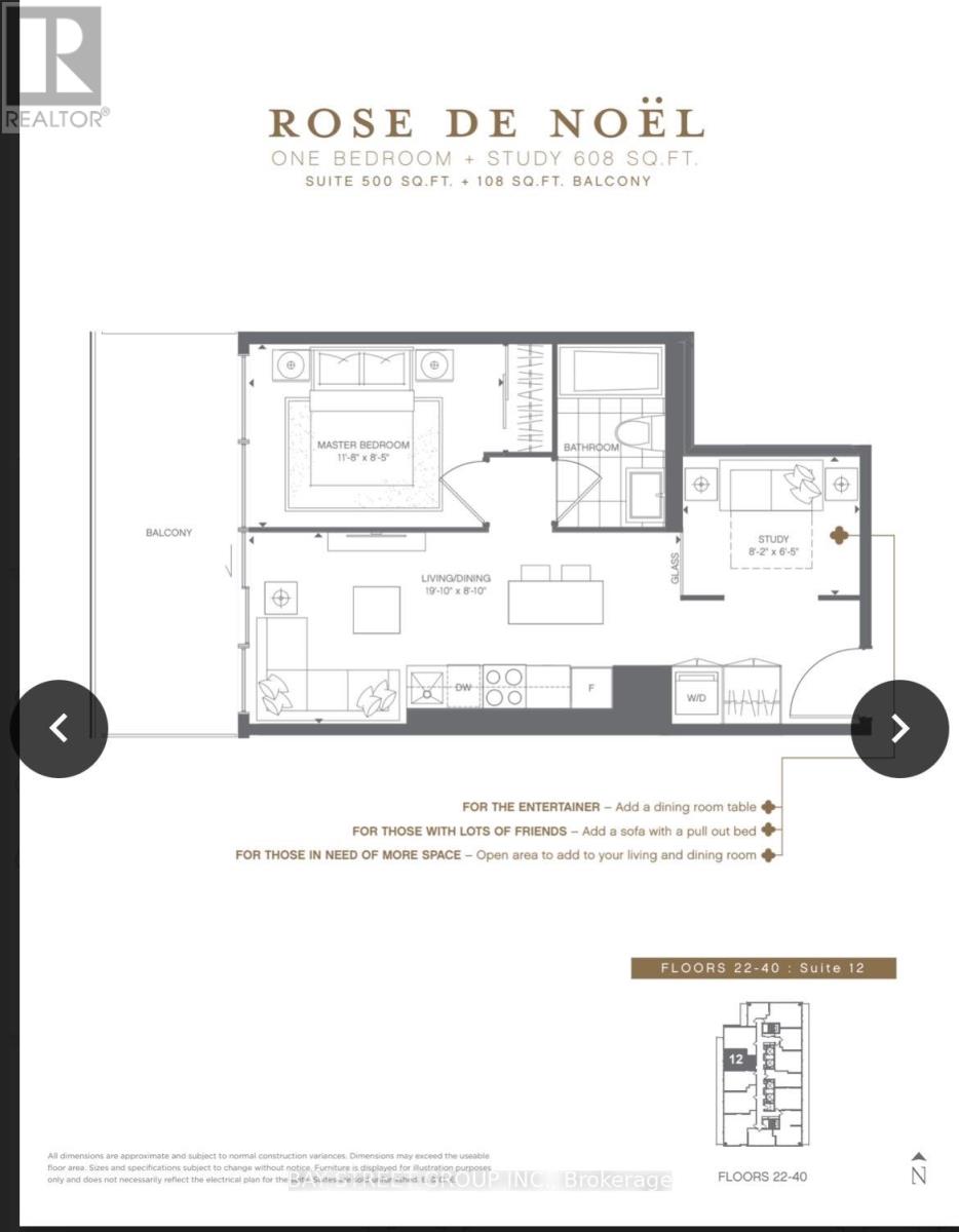 3512 - 3 Gloucester Street, Toronto, Ontario  M4Y 0C6 - Photo 10 - C12724452