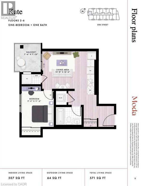 312 Erb Street W Unit# 618, Waterloo, Ontario  N2L 0K9 - Photo 3 - 40799939