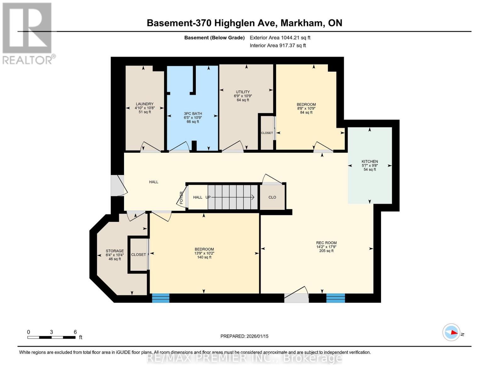 Basement - 370 Highglen Avenue, Markham, Ontario  L3S 3M2 - Photo 15 - N12724642