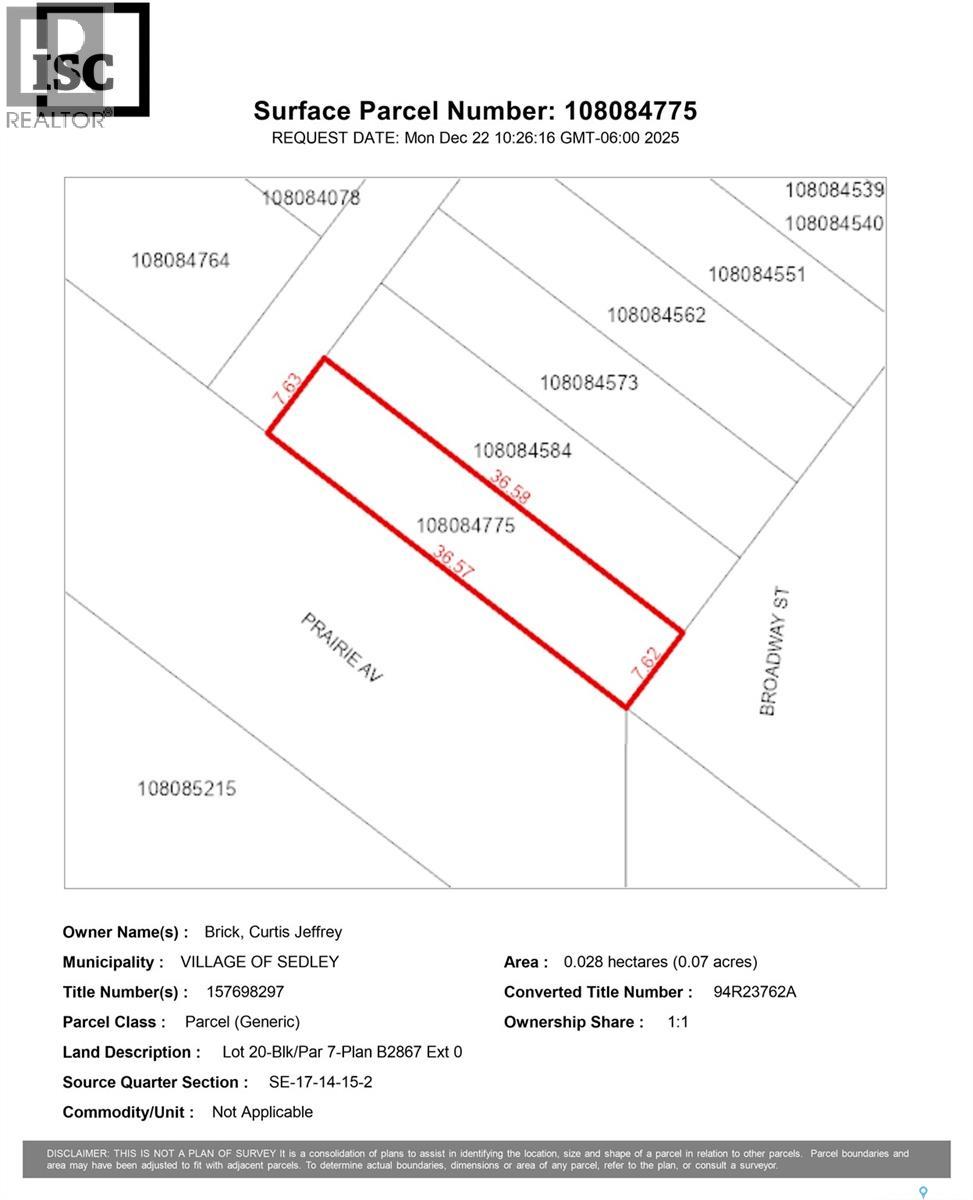 238 Broadway Street, Sedley, Saskatchewan  S0G 4K0 - Photo 2 - SK027317