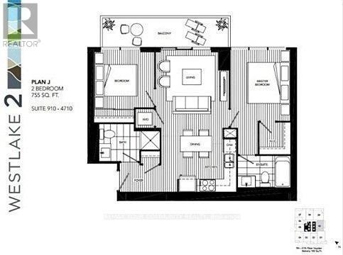 910 - 2200 Lake Shore Boulevard W, Toronto, Ontario  M8V 1A4 - Photo 7 - W12725726